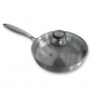 AISI 304 Stainless Steel Frying Pan, 24 cm, with Lid2