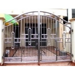 Stainless steel gates