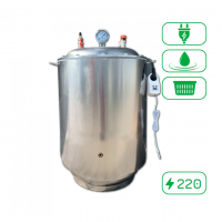 Autoclave "A60 electro" Wat. cool. + Basket