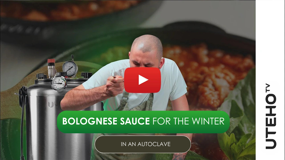 Bolognese Sauce in Autoclave