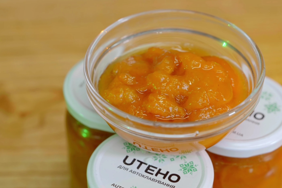 Taste the apricot jam
