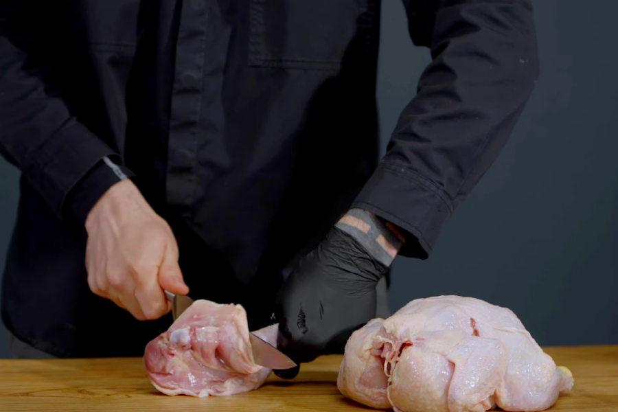 Розбираємо курку для чкмерулі в автоклаві