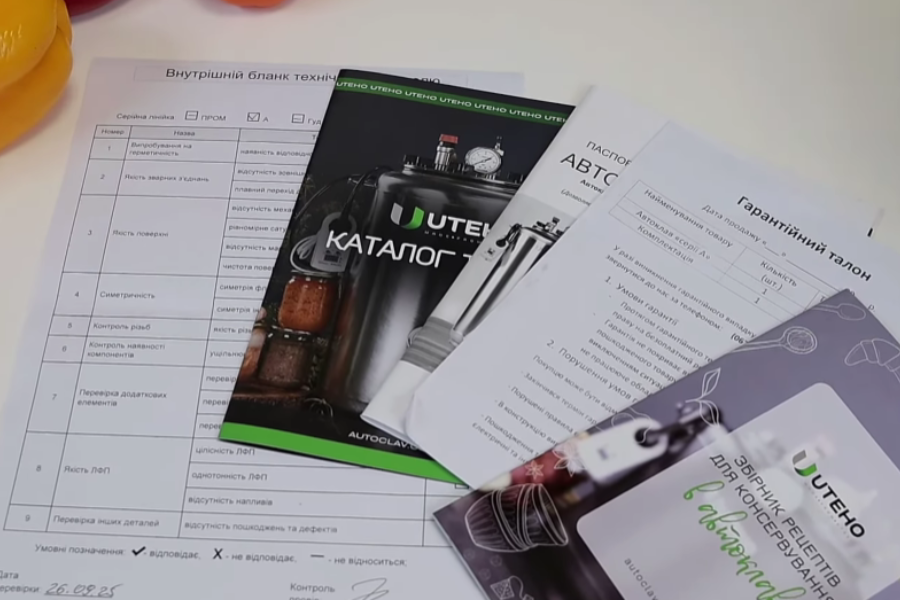 Instructions and Recipes for UTEHO Autoclaving