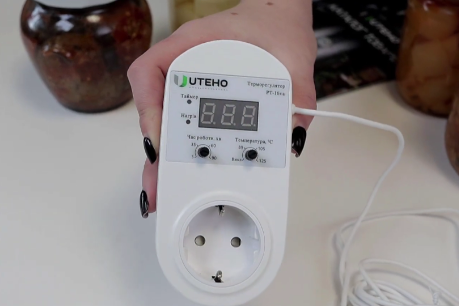 Терморегулятор для электрических автоклавов UTEHO