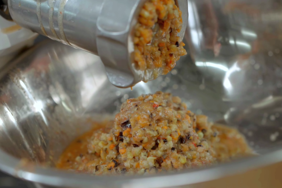 Adjusting the taste of the caviar