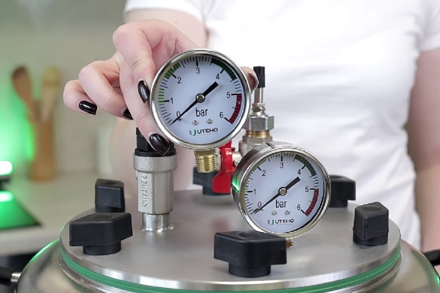 Встановлення манометра