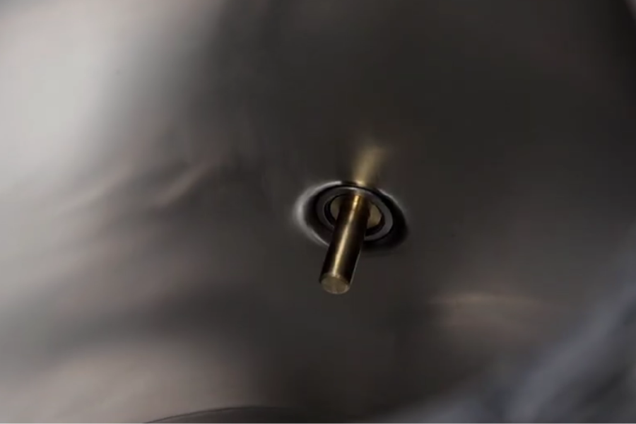 Durable metal housing of the thermometer for autoclave